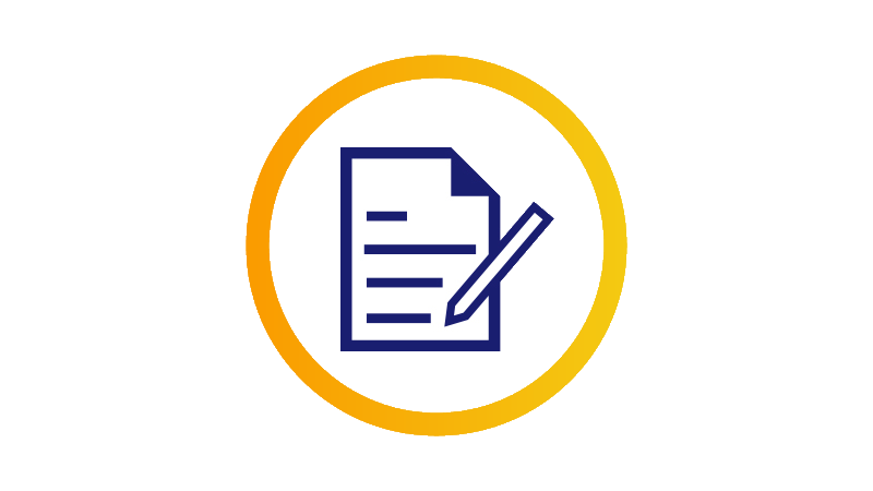 Icon depicting checklist